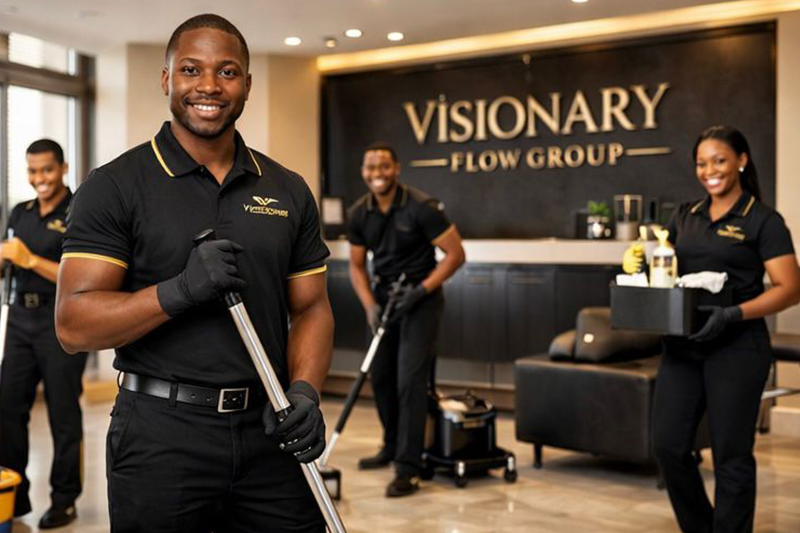 Visionary Flow Group professional cleaning team